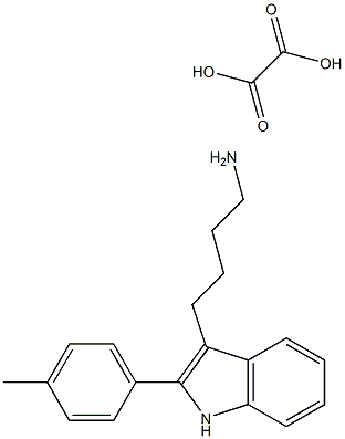 4-(2-P-TOLYL-1H-INDOL-3-YL)-BUTYLAMINE, OXALIC ACID Struktur