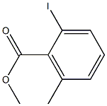 METHYL 2-IODO-6-METHYLBENZOATE Struktur