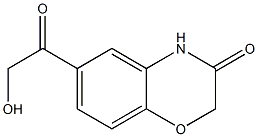 6-GLYCOLOYL-2H-1,4-BENZOXAZIN-3(4H)-ONE Struktur