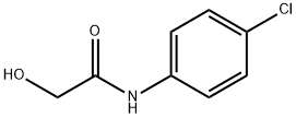 N-(4-CHLOROPHENYL)-2-HYDROXYACETAMIDE Struktur