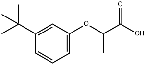 2-(3-TERT-BUTYLPHENOXY)PROPANOIC ACID Struktur