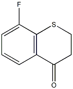 8-FLUORO-2,3-DIHYDRO-4H-THIOCHROMEN-4-ONE Struktur