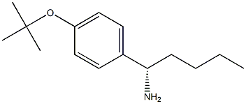 (1S)-1-[4-(TERT-BUTOXY)PHENYL]PENTYLAMINE Struktur