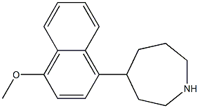 4-(4-METHOXY-NAPHTHALEN-1-YL)-AZEPANE Struktur