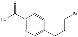 4-(3-BROMO-PROPYL)-BENZOIC ACID Struktur