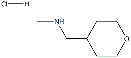 METHYL-(TETRAHYDRO-PYRAN-4-YLMETHYL)-AMINE HYDROCHLORIDE Struktur