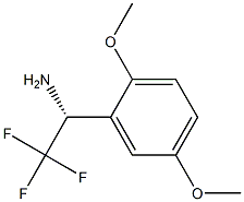 (1R)-1-(2,5-DIMETHOXYPHENYL)-2,2,2-TRIFLUOROETHYLAMINE Struktur