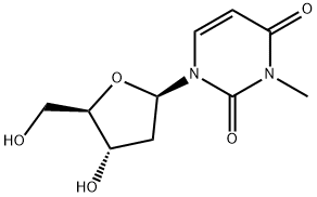 N3-METHYL-2'-DEOXYURIDINE Struktur