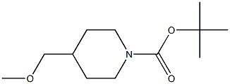 N-BOC-4-(METHOXYMETHYL)PIPERIDINE Struktur