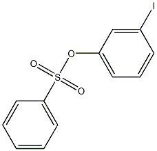 3-IODOPHENYL PHENYLSULFONATE Struktur