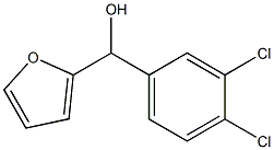 3,4-DICHLOROPHENYL-(2-FURYL)METHANOL Structure