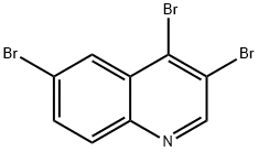 3,4,6-TRIBROMOQUINOLINE Struktur