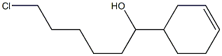 6-CHLORO-1-(3-CYCLOHEXENYL)-1-HEXANOL Struktur