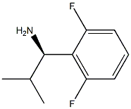 (1R)-1-(2,6-DIFLUOROPHENYL)-2-METHYLPROPYLAMINE Struktur