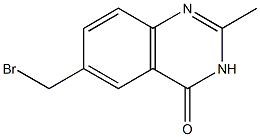 6-(BROMOMETHYL)-2-METHYLQUINAZOLIN-4(3H)-ONE Struktur