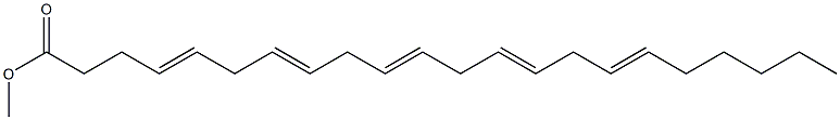 4-7-10-13-16 DOCOSAPENTAENOIC ACID METHYL ESTER Struktur