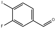 3-FLUORO-4-IODOBENZALDEHYDE Struktur