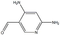 4,6-DIAMINONICOTINALDEHYDE Struktur