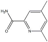 4,6-DIMETHYLPYRIDINE-2-CARBOXAMIDE Struktur