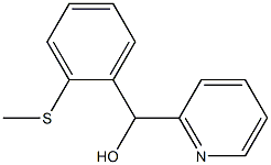 2-METHYLTHIOPHENYL-(2-PYRIDYL)METHANOL Struktur