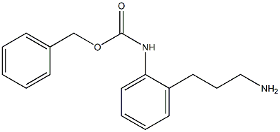 2-(3-AMINOPROPYL)-1-(BENZYLOXYCARBONYLAMINO)BENZENE Struktur