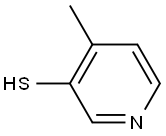 4-METHYLPYRIDINE-3-THIOL Struktur