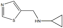 CYCLOPROPYL-THIAZOL-5-YLMETHYL-AMINE Struktur