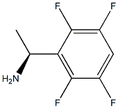 (1S)-1-(2,3,5,6-TETRAFLUOROPHENYL)ETHYLAMINE Struktur