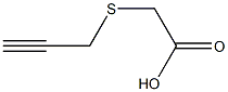 (PROP-2-YNYLTHIO)ACETIC ACID Struktur