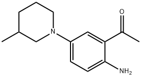 1-[2-AMINO-5-(3-METHYLPIPERIDINO)PHENYL]-1-ETHANONE price.