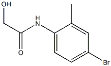 N-(4-BROMO-2-METHYLPHENYL)-2-HYDROXYACETAMIDE Struktur