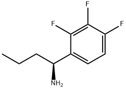 (1S)-1-(2,3,4-TRIFLUOROPHENYL)BUTYLAMINE Struktur