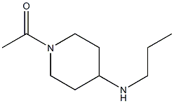 1-(4-PROPYLAMINO-PIPERIDIN-1-YL)-ETHANONE Struktur