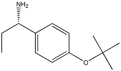 (1S)-1-[4-(TERT-BUTOXY)PHENYL]PROPYLAMINE Struktur