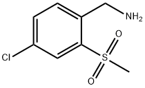 4-CHLORO-2-METHANESULFONYL-BENZYLAMINE