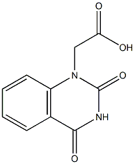 (2,4-DIOXO-3,4-DIHYDROQUINAZOLIN-1(2H)-YL)ACETIC ACID Struktur