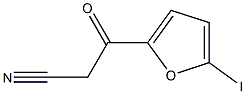 3-(5-IODO-FURAN-2-YL)-3-OXO-PROPIONITRILE Struktur