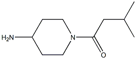 1-(4-AMINO-PIPERIDIN-1-YL)-3-METHYL-BUTAN-1-ONE Struktur