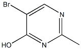 5-BROMO-4-HYDROXY-2-METHYLPYRIMIDINE Struktur