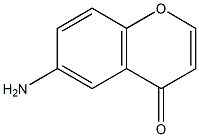 6-AMINO-4H-CHROMEN-4-ONE Struktur