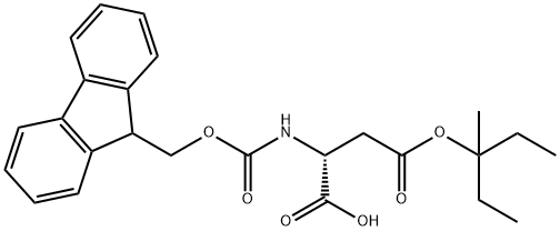 FMOC-D-ASP(OMPE)-OH Structure