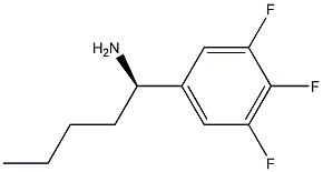 (1R)-1-(3,4,5-TRIFLUOROPHENYL)PENTYLAMINE Struktur