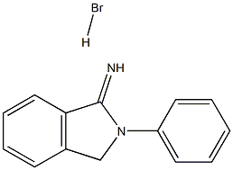 2-PHENYLISOINDOLIN-1-IMINE HYDROBROMIDE Struktur