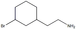 2-(3-BROMO-CYCLOHEXYL)-ETHYLAMINE Struktur