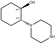 (1S,2S)-2-PIPERAZIN-1-YL-CYCLOHEXANOL Struktur