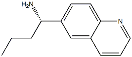 (1S)-1-(6-QUINOLYL)BUTYLAMINE Struktur