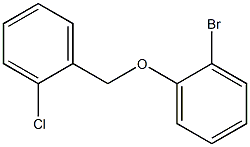 2-BROMOPHENYL-(2-CHLOROBENZYL)ETHER Struktur