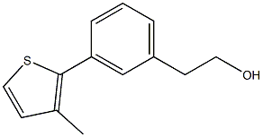 3-(3-METHYL-2-THIENYL)PHENETHYL ALCOHOL Struktur