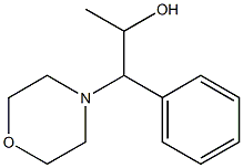 1-MORPHOLIN-4-YL-1-PHENYLPROPAN-2-OL Struktur