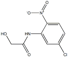 N-(5-CHLORO-2-NITROPHENYL)-2-HYDROXYACETAMIDE Struktur